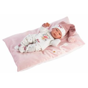 Llorens 73880 NEW BORN HOLIKA - realistick bbika bbtko s celovinylovm telom